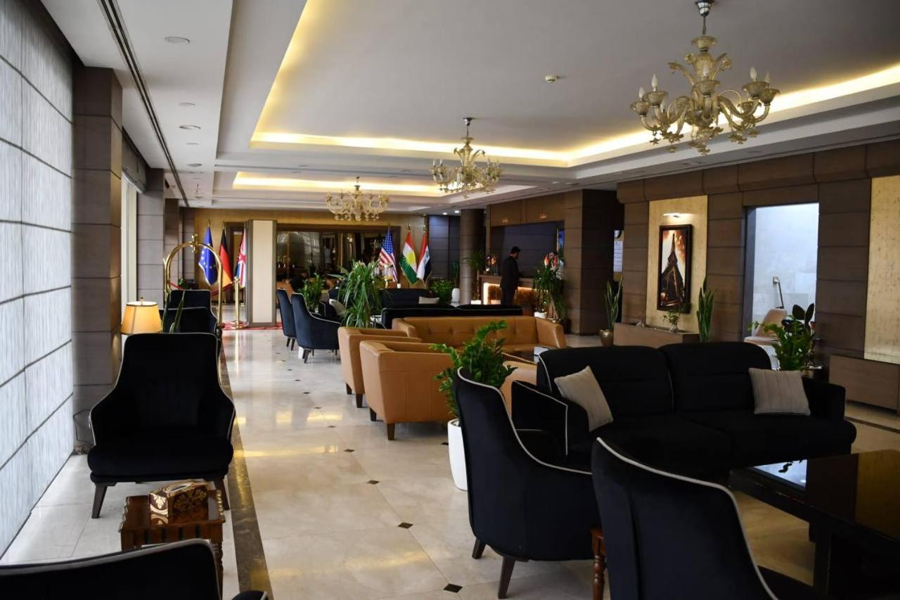 Hotel Hilen De Ville Erbil Bagian luar foto