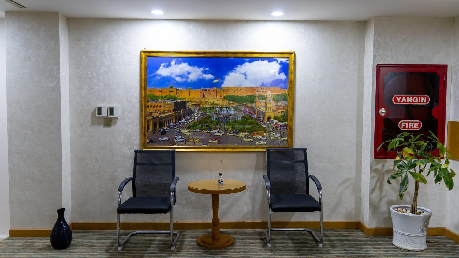 Hotel Hilen De Ville Erbil Bagian luar foto